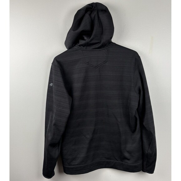 Eddie Bauer Jacket Mens M Black Freeheat Motion Full Zip Hooded Performance - Picture 12 of 12